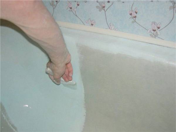 Как восстановить эмаль ванны с фото