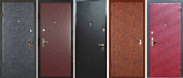 Правила обивки деревянной и металлической двери дермантином своими руками - фото