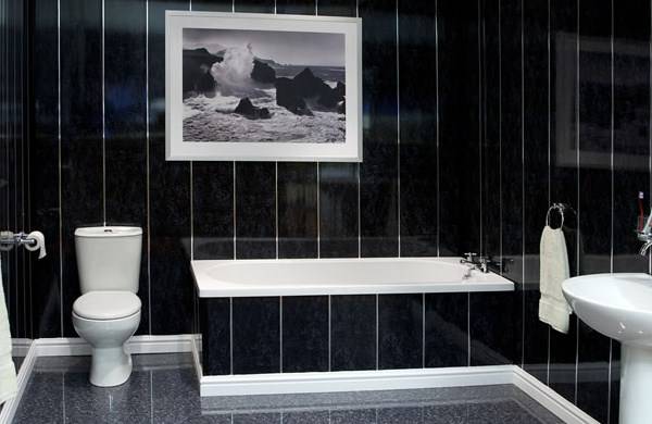 Отделка ванной комнаты пластиковыми панелями: меняем дизайн с фото