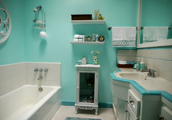 Как подготовить и покрасить ванную комнату с фото