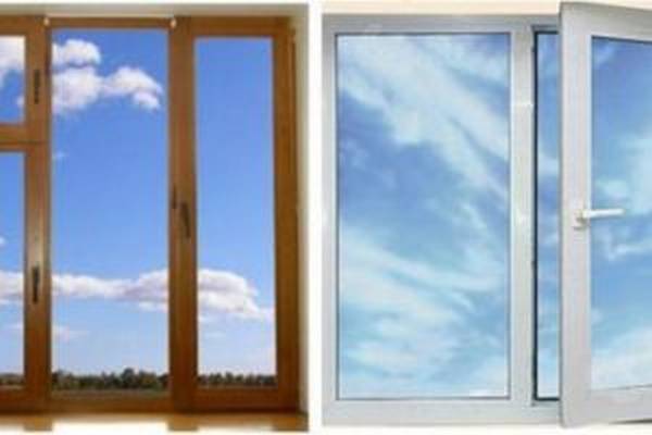 Сравниваем деревянные и пластиковые окна с фото