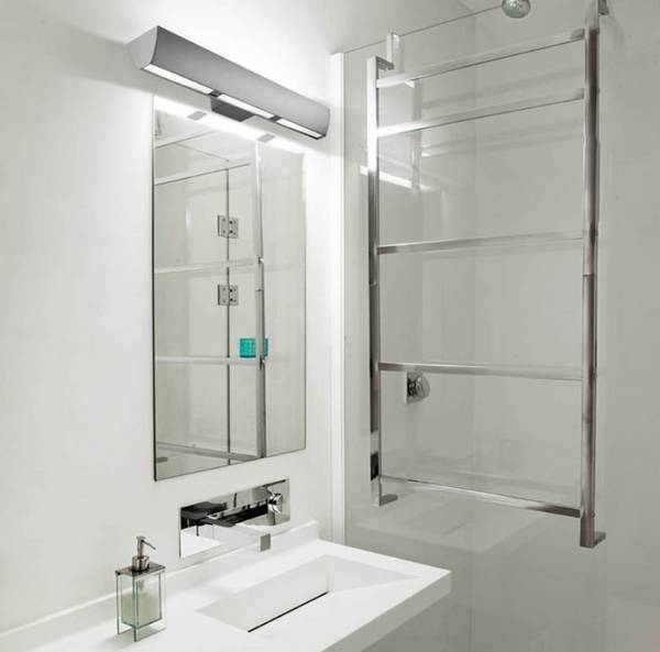 Светильник для зеркала в ванной комнате - фото