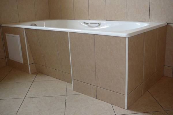 Установка ванны после укладки плитки: особенности, преимущества и недостатк ... - фото