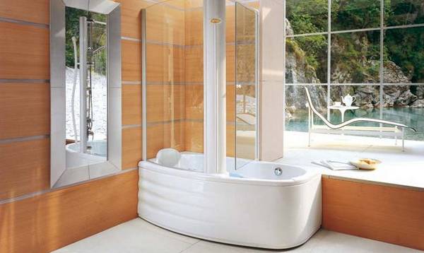 Как выбрать дизайн ванной комнаты с душевой кабиной - фото