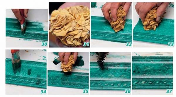 Выбор краски для потолочного багета с фото